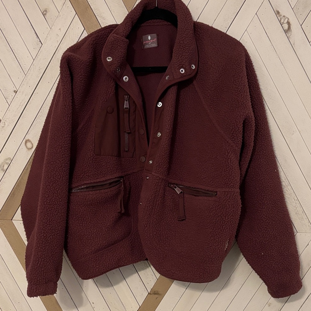 Women’s  Free People Sherpa Fleece Jacket